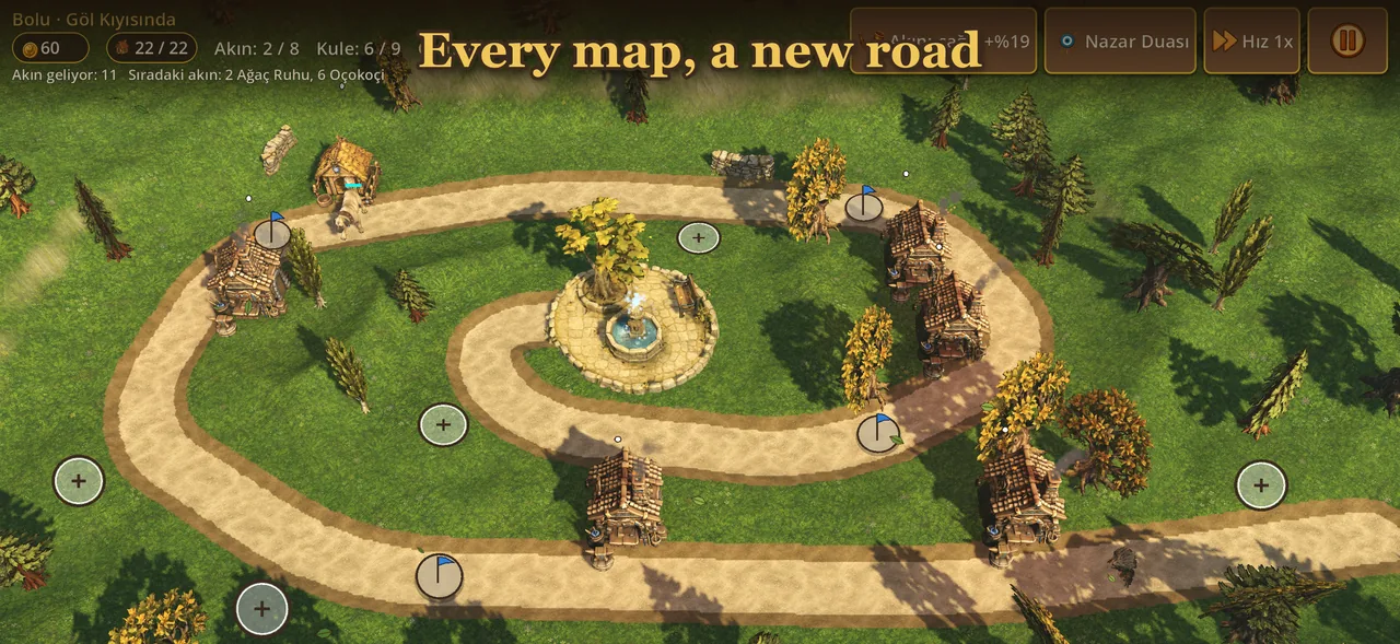 Every map, a new road