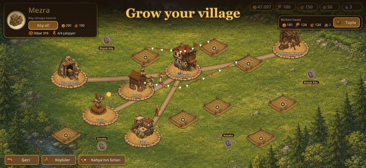 Grow your village