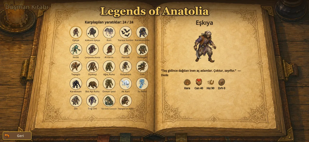 Legends of Anatolia