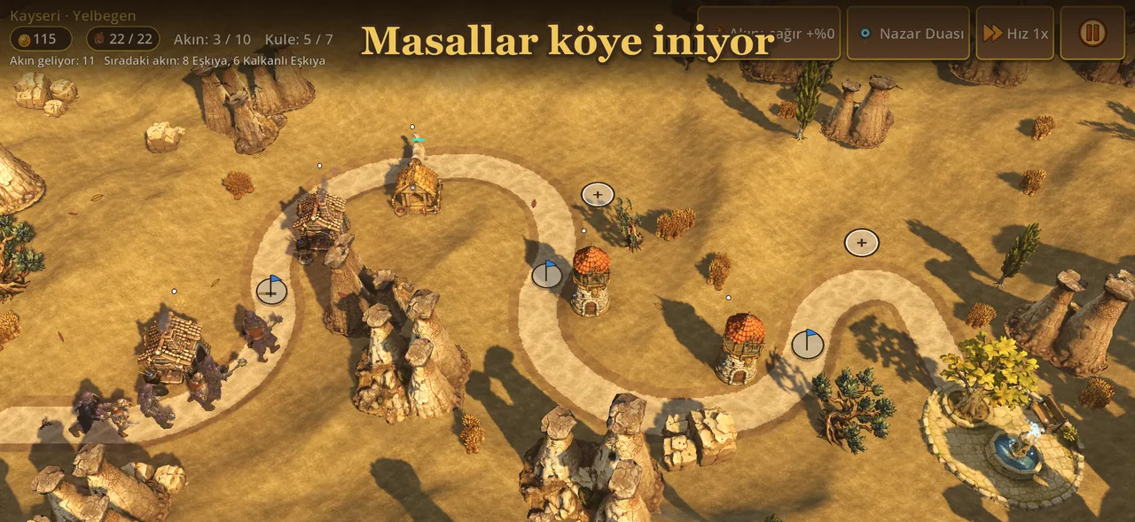 Masallar köye iniyor